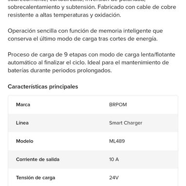 Cargador inteligente 12v24v10amp - 2/3