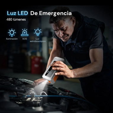 Arrancador de batería de auto portátil 9000a inflador de neumáticos - Img 118066834