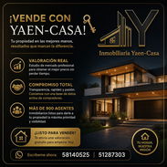 🏘 *YAEN-CASA INMOBILIARIA* 🏘  _¿Vender o comprar casa?_ - Img 56457516