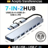 📱 Extension USB - USB C 3.0 (7 en 1)(HUB) - Img 56361099