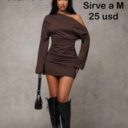 Vestido corto para mujer - Img 56372560