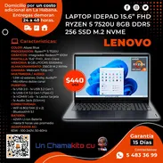 🚀 POTENCIA PORTABLE 🚀 LAPTOP LENOVO RYZEN 5 7520U CON 8/256 GB Y 15" PANTALLA. FACTURA Y GARANTÍA. #54833699 - Img 55063073
