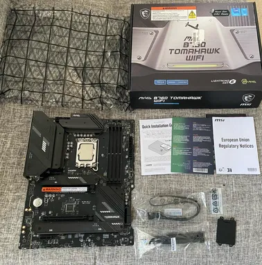MSI MAG B760 Tomahawk  WiFi DDR5 + I9 12900K + 32 gb (2X16) Gskill Trident Z5rgb 6400 mhz DDR5 - Img 90964138