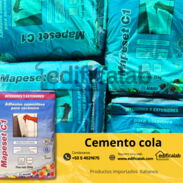 Cemento cola Mapeset C1- 25 kg. Con factura- MAPEI - Img 45556547