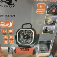 A la venta ventiladores recargables con su panel solar - Img 57427831