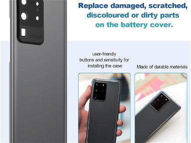 Tapa trasera para Móvil Samsung S20 Ultra (negra) Nueva!! - Img 66943640