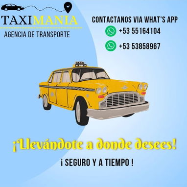 ‼️TAXIMANÍA: Agencia de Taxis en La Habana,  RÁPIDO, SEGURO Y EFICAZ 🚕🏍🛺‼️‼️ - 4/5