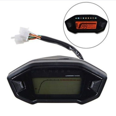 🏍️📟 Velocímetro Digital LCD Universal para Motos ⚡🌐 - Img 125951193
