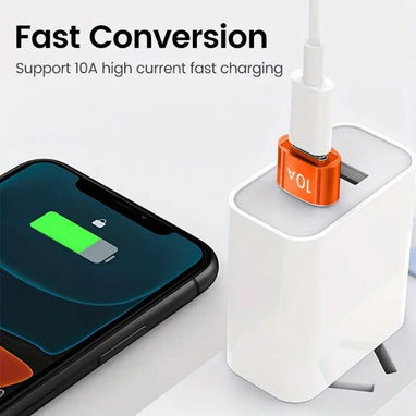 Adaptador OTG de Carga Rápida USB a Tipo-C | PC y Accesorios | Nuevo | Garantía 5 | videojuegoshabana.com - Img 124380645