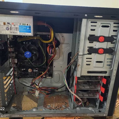 PC Completa Intel i5 7ma Gen | 8GB DDR4 | 1TB HDD | Monitor HP 21" Ultra Fino — $180 USD - 4/7