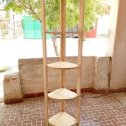 ✨ Interesados 👉 05 6226724 👈 🔥Esquinero de madera de 5 pisos ❌ Esta puerta es Masisa completa 2.10 de alto 88.5 de a - Img 56972029