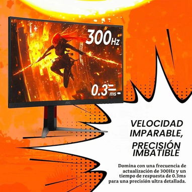Monitor gamer 2k 27" 300hz curvo nuevo! - 2/2