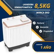 Lavadora semiautomática de 8.5 kg, domicilio gratis, garantía de 1 año y factura, somos mipyme - Img 51215585
