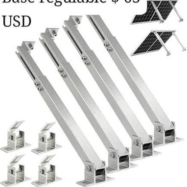 Base para panel solar - 3/4