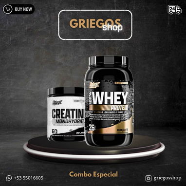 Combos de Whey Protein +Creatina - Img 123675065