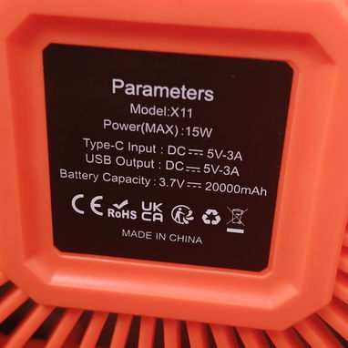 Ventilador recargable f6 de 20000mah nuevo en su caja - Img 123406933