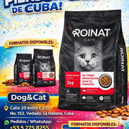 PIENSO IMPORTADO PARA GATOS [ ROINAT BOLSA 3 KG ] MAYORISTA - Img 54045756