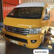 Minibús Foton de 19 plazas para ciudad, autobús escolar diésel con motor Cummins y techo alto - Img 58464151