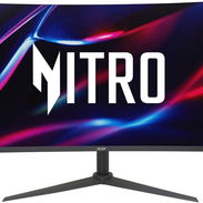 acer Nitro 32" WQHD (2560 x 1440) 1500R Monitor curvo de pantalla ancha VA XZ322QU ZeroFrame AMD FreeSync Premium - 180H - Img 46350375