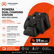 PowerA Dual Charging Station para Xbox Negra | Base de Carga Doble en La Habana - Img 55158338