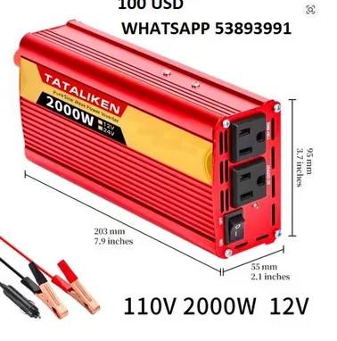 CONTROLADOR DE CARGA MPPT 100 AMPERE Y INVERSOR 2000 WATT ONDA PURA - Img 99060202