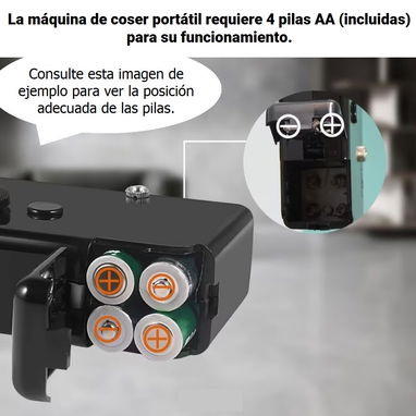 Mini maquina de coser electrica portatil - Img 125989172