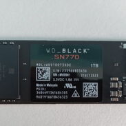Vendo disco duro SSD NVME de 1 Tera (de 4ta generación, Western Digital SN770) - dos meses de uso - Img 45571234