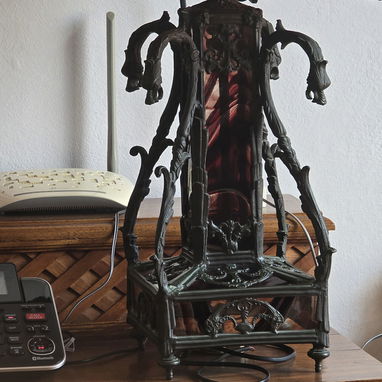 Vendo lampara de techo con vitral y dos apliques a juego. - 7/10