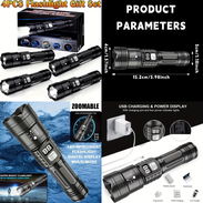 LINTERNAS LED RECARGABLES DE ALTA POTENCIA - Img 56703341
