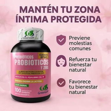 Probiotico + prebióticos + zinc - Salud vaginal femenina - Img 116351618