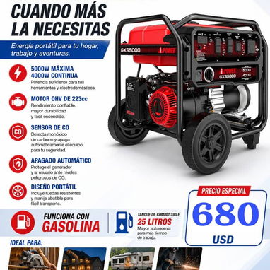 Plantas eléctrica, sirven para adaptarse a gas - Img 123636258