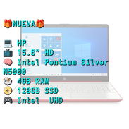LAPTOP 🎁NUEVA🎁📦CAJA, HP (15-dw0083wm), 15.6" HD, Intel Pentium Silver N5000, 4GB RAM, UHD, 128GB SSD, 8Horas - Img 56587073