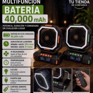 Ventilador recargable F22 - 2/2