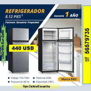 FG-Refrigerador 8.12 pies ....440 USD.....56579735...Garantia 1 ano...Transporte costo adicional - Img 55900710