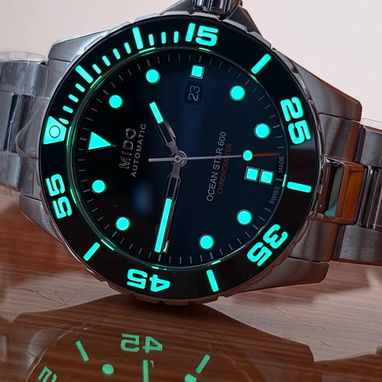 🔴 ¡ estreno ! 🔴 joya swiss made 🕰mido ocean star 600 chronometer automatico wr 600 metros,certificado cosc🇨🇭 - Img 121060910