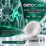 Copa acetabular cementada #48-50-52 - Img 58421451
