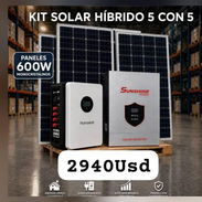 Kit solar de 5kw + paneles - Img 57962557