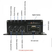Amplificador Bluetooth AK-370 - Img 56803408