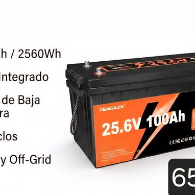 Inversor, baterias de litio y paneles solares!! - 4/5