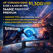 🖥️ Monitor Gaming Samsung Odyssey 49" Curvo DQHD | 1300USD | Nuevo a estrenar - Img 55978159