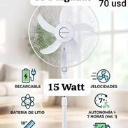 Ventilador recargable de pedestal - Img 58331273