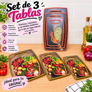 Set de 3 tablas de picar en 4500 cup - Img 57507406