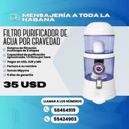 FILTRO PURIFICADOR DE AGUA POR GRAVEDAD - Img 56805444