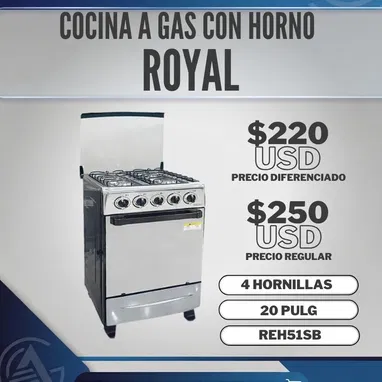 COCINAS DE GAS CON HORNO Y SIN HORNO - Img 123686962
