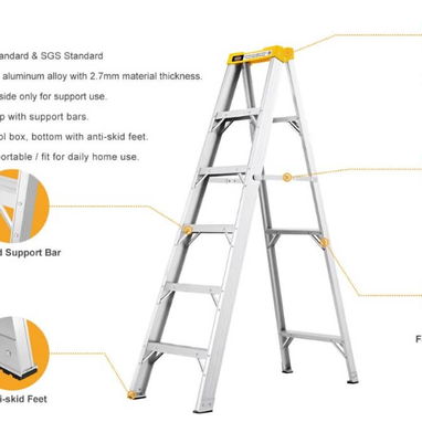 Escaleras de aluminio y fibra de vidrio - Img 109182244