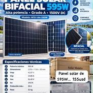 Panel solar 595w nuevo - Img 58327781