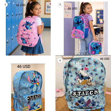 🎒 📚MOCHILAS Y SET DE MOCHILAS PARA NIÑAS🇺🇲ALTA GAMA COMPRADO EN USA - 5/6