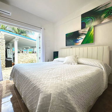 casa con piscina frente al mar + 5 habitaciones + casa ideal para bodas y eventos en santa fe +5363689791 - Img 114015119