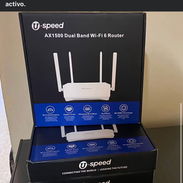 ROUTER USPEED WIFI 6 AX1500 DUAL BAN GIGABIT WAN+ 3XLAN 63142460 SELLADOS GARANTIZADOS - Img 57031873