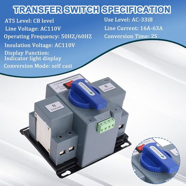 Interruptor De Transferencia Automática - 2/3
